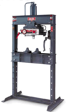 H-Frame air operated press