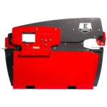elite 110-65 dual station ironworker from rear